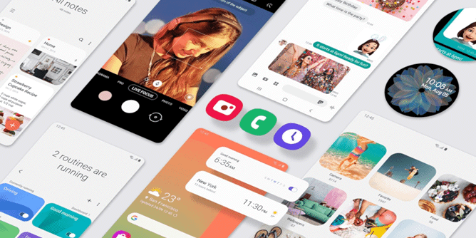 One UI 2.1 pour la serie Samsung Galaxy S9